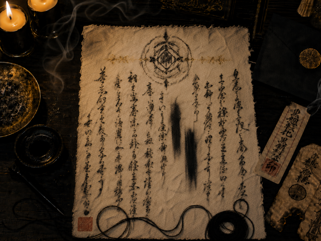 黒願文